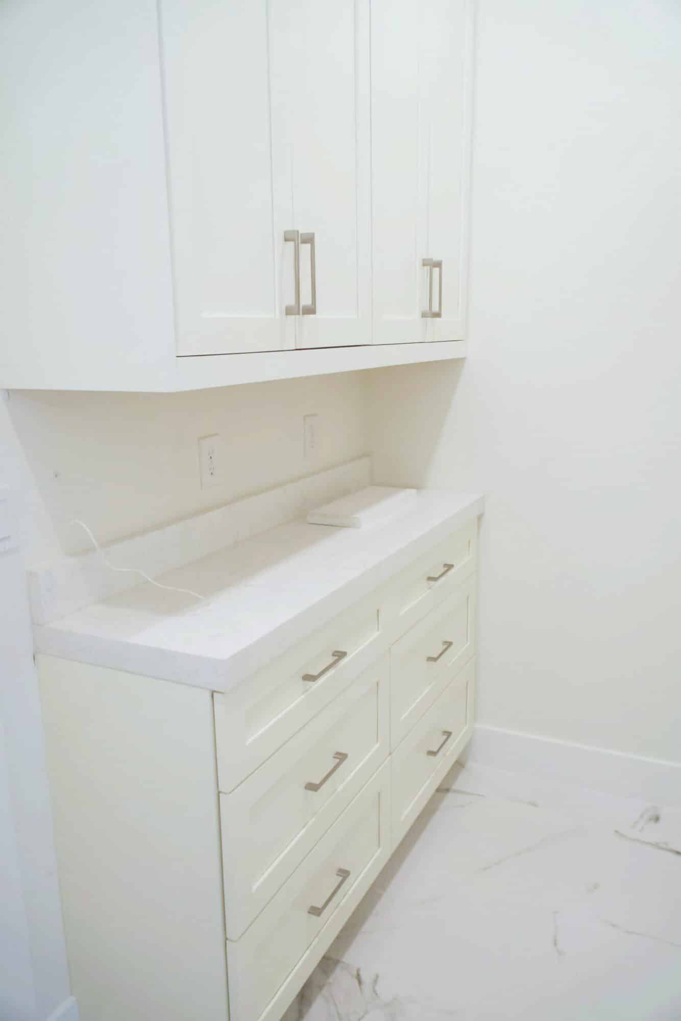 cabinets and drawers
